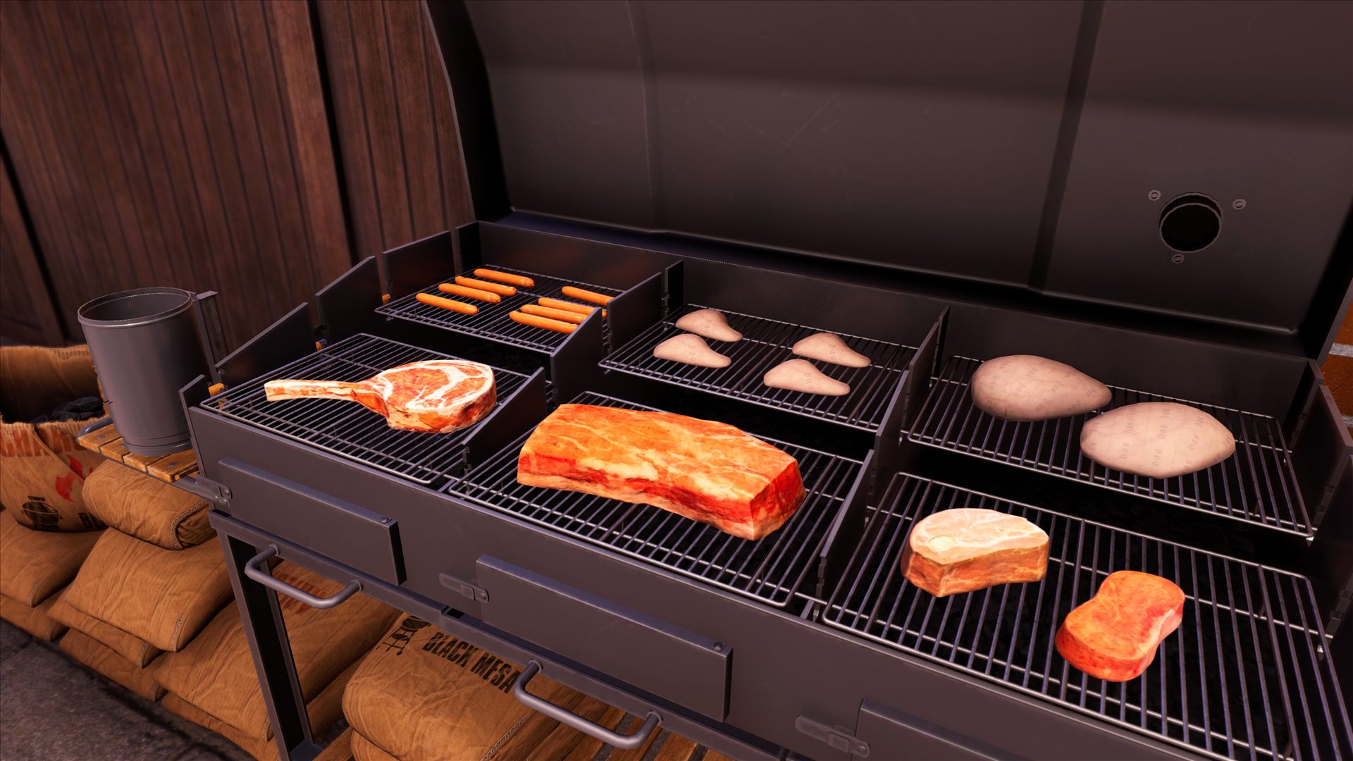 Cooking Simulator — BBQ gameplay screenshot