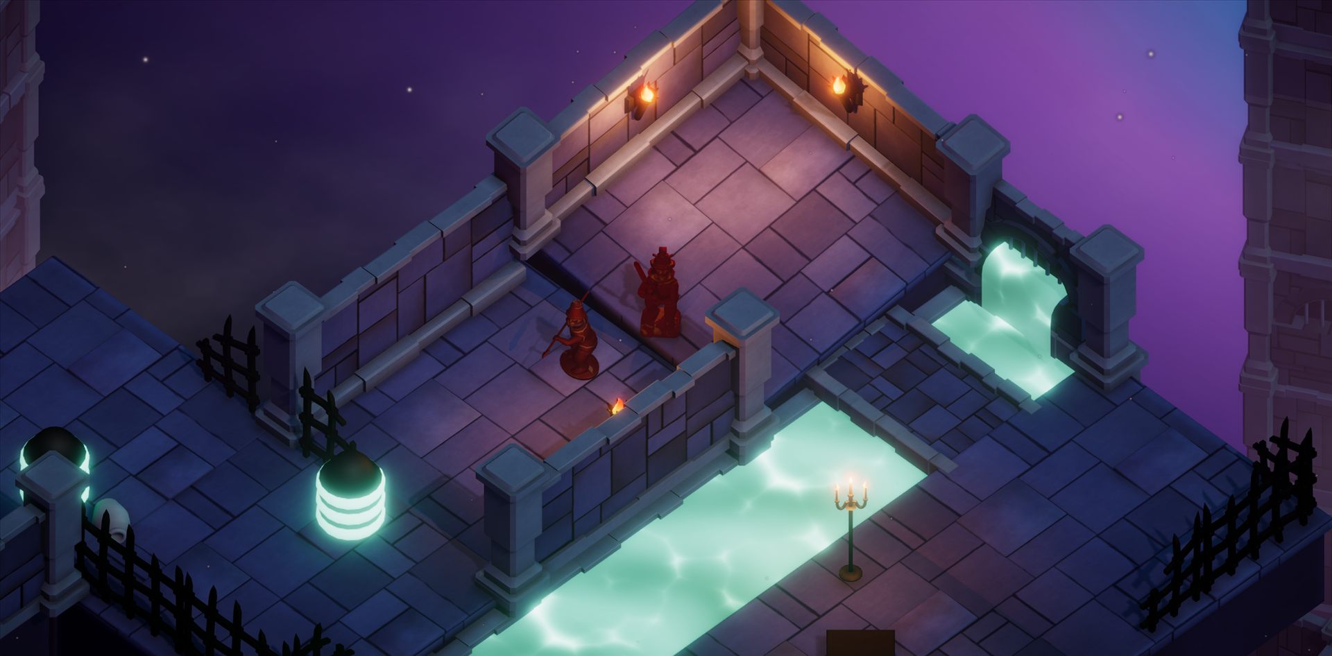 Tilted Dungeon — gameplay screenshot