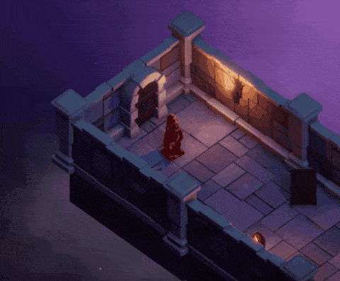 Tilted Dungeon — gameplay animation